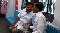 Soroti Kerusuhan di Gedung DPR AS, Netizen Bandingkan Persatuan Jokowi-Prabowo 