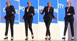 Hari-Hari Terakhir Jadi PM Inggris, Theresa May Asyik 'Joget' di Festival Musik