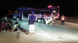 Minibus Rombongan Al Munsyidin Kecelakaan di Tol Pemalang-Tegal, Belasan Luka