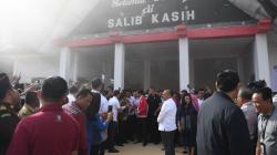 Presiden Jokowi Kunjungi Taman Wisata Salib Kasih di Tapanuli Utara