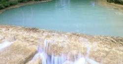 Terpikat Keindahan Air Terjun Lepo di Bantul, Tekstur Kolamnya Terlihat Unik