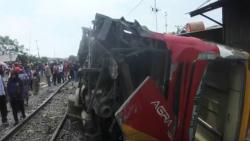 Bangkai Bus yang Ditabrak KA Parahyangan Dievakuasi, Perjalanan KA Mulai Lancar