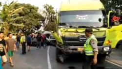 Kecelakaan Beruntun di Jalan Pantura Pati, 1 Orang Sopir Truk Luka-Luka