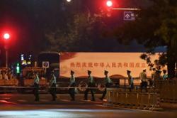 Latihan Parade Militer Peringati 70 Tahun Komunis, Pusat Kota China Ditutup