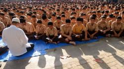 Ratusan Siswa di Aceh Salat Gaib untuk Almarhum BJ Habibie