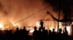 Kebakaran Hebat Landa Kota Agats Papua, 100-an Kios dan Rumah Warga Terbakar