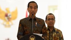 Jokowi Kembali Jenguk Wiranto di RSPAD Ditemani Mensesneg