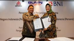 BNI dan Semen Indonesia Kerja Sama Pelayanan Jasa Notional Pooling