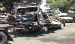 Video Kecelakaan Tunggal di Tol Cikampek, 3 WNA Tewas