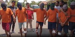 Polisi Tembak 6 Pelaku Curanmor di Indramayu, 15 Motor Curian Diamankan