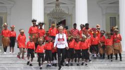 Penuhi Janji, Presiden Jokowi Ajak Anak-Anak Papua ke Istana Merdeka