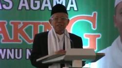 Ma'ruf Amin Sebut Insiden Penusukan Wiranto Bukti Paham Radikal Berkembang di Indonesia
