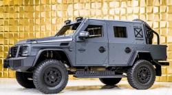 Begini bila Mercedes-Benz G500 Disulap Jadi Mobil Perang Lapis Baja