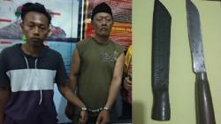 Penjaga Keamanan di Pasar Dampit Malang Dibacok Bapak dan Anak, Korban Luka-Luka