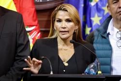 Presiden Sementara Bolivia Jeanine Anez Larang Morales Ikut Pemilu