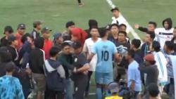 Video Kerusuhan Laga Persela Versus Perseru di Stadion Surajaya Lamongan