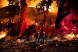 Kebakaran Baru Kembali Landa California, 5.500 Warga Diminta Segera Mengungsi