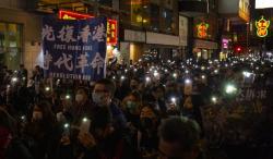 Ratusan Ribu Warga Hong Kong Turun ke Jalan Peringati 6 Bulan Unjuk Rasa Prodemokrasi