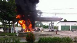 Satpam SPBU di Pos Pengumben Tewas Diduga Terbakar di Ruang Genset