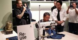 Konsep Unik Toko Ramah Lingkungan, Belanja sambil Reparasi Jeans Usang