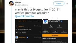 Waduh, Akun Kemkominfo Muncul di Laman Pornhub