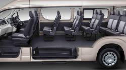 Nyaman, Ini yang Dirasakan Penumpang Toyota HiAce Premio