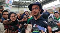 Reaksi Anies Baswedan soal Jalur Khusus Sepeda Jadi Parkiran Ojek Online