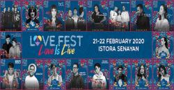 Love Fest 2020 Hadirkan 98 Degrees dan HRVY, Ini Harga Tiketnya