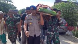 Danramil dan Komandan Batalion C Angkat Jenazah Supriadi Ibrahim, Wartawan Koran Sindo