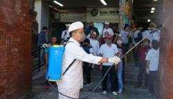 Cegah Virus Corona, Kabupaten Klungkung Disemprot 40.000 Liter Disinfektan<