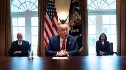 Trump Deklarasikan Perang terhadap Virus Korona, Kerahkan Kapal RS Militer