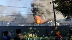 Rusuh Lapas Manado, 4 Bangunan Terbakar
