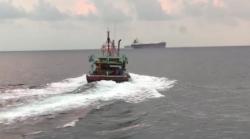 Detik-Detik Penangkapan Kapal Ikan Malaysia di Selat Malaka