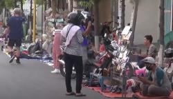 Jelang PSBB di Kota Tegal, Puluhan PKL Tuntut Kompensasi dari Pemkot