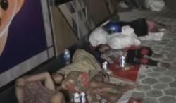 Video Dampak PSBB Banyak Warga Jadi Tunawisma Tidur di Emperan Toko Tanah Abang