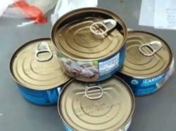 Warga Manado Heboh Temukan Ikan Kaleng Kedaluwarsa dalam Paket Bansos yang Disalurkan Pemkot