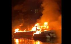 2 Kapal Terbakar di Pantai Mutiara Jakut, Pemilik Terluka