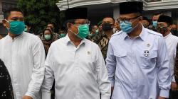 Prabowo dan KSAD Melayat Mantan Panglima TNI Djoko Santoso