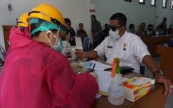 2 Pegawai PD Pasar Medan Reaktif Covid-19 Hasil Rapid Test