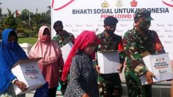 Alumni Akabri 96 Bharatasena Salurkan Bantuan untuk Warga Terdampak COVID-19