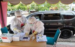 Rumah Sakit USU Gelar Rapid Test Drive Thru untuk Warga Medan