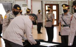 Kapolda Pimpin Sertijab Irwasda dan Dirlantas Polda Sumut