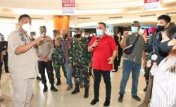 Gubernur Sulut Olly Dondokambey Cek Protokol Kesehatan New Normal di Mantos