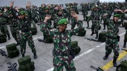 474 Prajurit TNI Tiba di Makassar usai Jaga Perbatasan RI-Papua Nugini