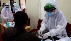 Pastikan Bebas Covid-19, Ratusan Petugas Coklit di Bali Ikut Rapid Test