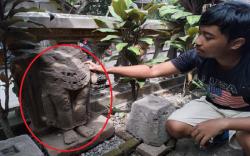 Warga Boyolali Temukan Potongan Kaki Arca saat Gali Makam