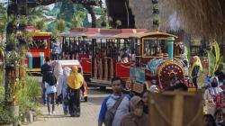 New Normal, Kawasan Wisata Dusun Semilir Semarang Dipadati Pengunjung
