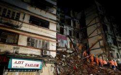 Hujan Deras Akibatkan Gedung Bertingkat di India Runtuh, 6 Penghuni Tewas