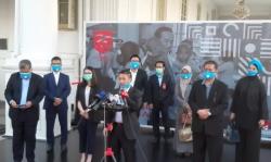 Fahri Hamzah Dampingi Anis Matta Temui Jokowi di Istana Negara