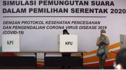 KPU Gelar Simulasi Pemungutan Suara Pilkada 2020